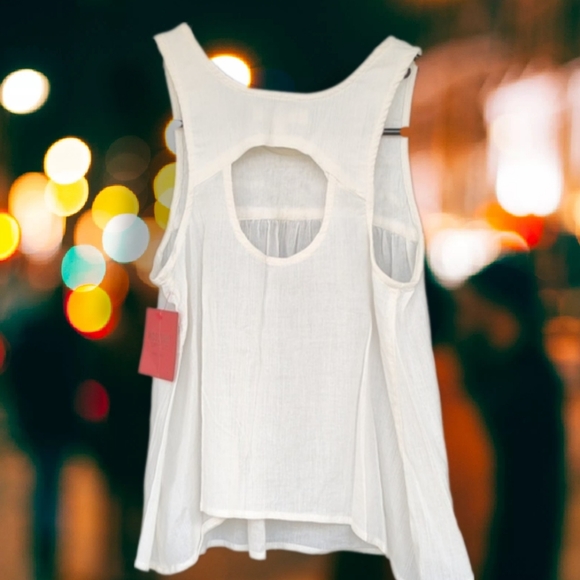 NWT Mossimo Boho Beaded Tank, sz. XS - Picture 4 of 8